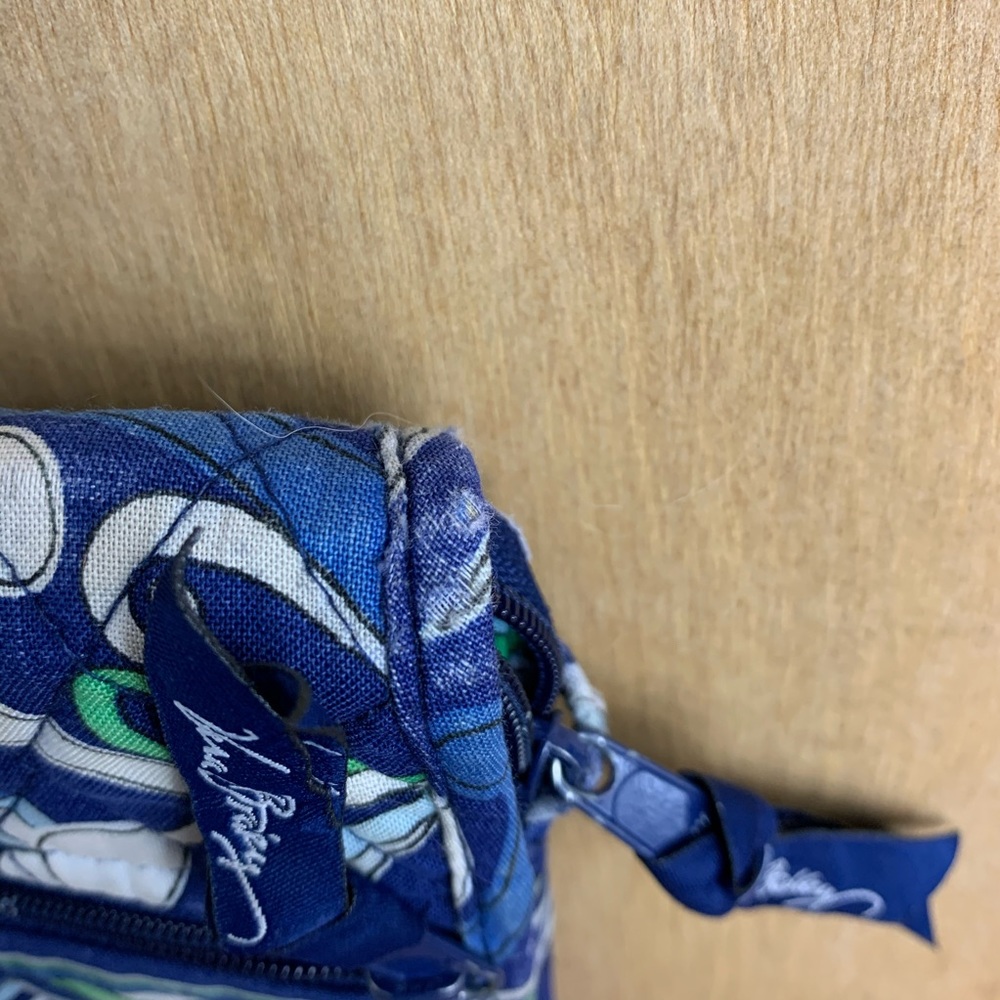 Vera Bradley "Mediterranian Blue" Cross Body Bag - Picture 3 of 11